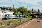 Railsystems RP 159 234-4 mit Belastungszug in Wuppertal, Juli 2026.