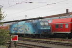 RBH 145 009 (91 80 6145 009-7 D-DB) am 13.10.2026 in Osnabr�ck Hbf. Standort: Hamburger Stra�e.