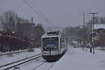 VT111 fährt als S28 durch Wuppertal Sonnborn in Richtung Wuppertal Vohwinkel.

Wuppertal 07.01.2026
