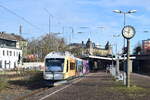 VT 101 fährt als S28 in Wuppertal Steinbeck aus in Richtung Wuppertal Vohwinkel. 

Wuppertal 17.01.2026
