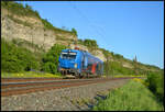 Spitzke 248 029 am 08.05.2026 solo bei Himmelstadt im Maintal.
