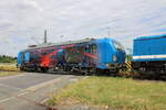 Spitzke 248 028 am 02.07.2026 auf �berf�hrungsfahrt in Erfurt Ost. Sie war mit der SLG V 100-SP-008 Richtung Erfurt Gbf unterwegs.
