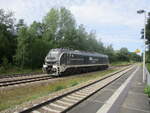 Die Starkenberger 2159 213-8 muss sich am 24.07.2026 in Ronneburg an das andere Ende des Zuges begeben, um die Fahrt aus Richtung Altenburg nach Kayna fortsetzen zu k�nnen.