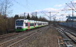 STB VT 125 (95 80 0650 525-8 D-STB) und zwei weitere 650er der STB, sowie zwei 650er der EB als STB 81210 (Ilmenau - Erfurt Hbf) und EB 80994 (Saalfeld (S) - Erfurt Hbf), am 27.03.2026 in Erfurt-Bischleben. Die Zugvereinigung erfolgte in Arnstadt Hbf.