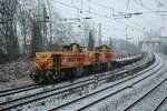 TKSE 547 (275 114-7) & 544 (275 851-4) in Wuppertal, Januar 2026.