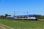 VT 643 738 und VT 643 326 (NordWestBahn) in Elze, 28. Mai 2026