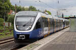 Rhein Ruhr Bahn VT 643 345 als RE 14 nach Essen in Gladbeck-West 16.7.2023