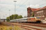 TXL 185 538-6  Pure Gold  mit NX-Ersatzzug RB48 in Wuppertal, August 2020.