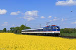 111 130-1 (TRI) mit der RB37 Richtung Neuss Hbf in Meerbusch B�singhoven, 21. April 2026