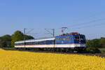 111 130-1 (TRI) mit der RB37 Richtung Neuss Hbf in Meerbusch B�singhoven, 21. April 2026