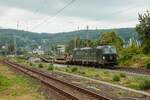 TXL 193 212  Driving Future  mit leeren Containerzug in Wuppertal, Juli 2026.
Gr��e zur�ck an den Tf!