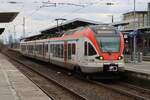 VIAS Rail Rheingaulinie Stadler Flirt 428 xxx Tw 414 am 15.02.26 in Frankfurt Höchst 