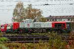4185 130-6 DE18 130 von DB Cargo in Koblenz L�tzel, November 2024.