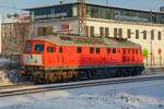 232 283-2 WFL Ludmilla in Wuppertal, Januar 2024.