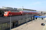WFL 145 039-4 mit der S 34612 (S6) nach Celle, am 15.04.2025 in Hannover Hbf.