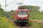 WFL 112 035-1 (6114 035-9) kommt Solo durch Herten-Westerholt gefahren 2.9.2026