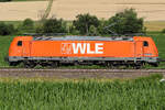 187 010 WLE am 4 Juli 2026 bei Breitenfurt.