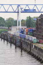 Vollert-Rangierfahrzeug (Eigentümer unbekannt) // Rheinhafen Krefeld // 18.