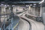 Das ist der Tunnel der neuen Flughafen Bahn in München.