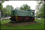 In der Helmstedter Innenstadt traf ich am 14.5.2007 auf diese Denkmal Lok.