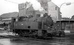 Anna Nr. 6 (Krupp 2188/1940) im Frühjahr 1979 am Bahnübergang Herzogenrather Straße in Alsdorf