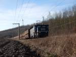 Eine der letzten grünen RWE Loks kam mir am 6.2 in Allrath vor die Linse. Hier kam RWE Lok 563 durch Allrath gefahren.

Allrath 06.02.2016