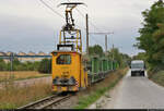 Feldbahn des Sodawerks Staßfurt  Auf 600 mm Spurbreite und 2 Kilometern Länge wird in Staßfurt Kalkstein zum Ciech Sodawerk befördert.