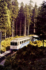 Bayerische Zugspitzbahn im Sommer 1984