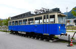 Oldie-Triebwagen auf dem Vorplatz im Bahnhof Garmisch-Partenkirchen, 19.9.2026