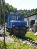 Tallok 1 in Grainau wartet auf den nchsten Einsatz.