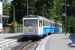 Bergauf mit der zugspitzbahn am 06.07.2011