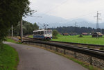 Drei Kilometer verlaufen die Zugspitzbahn und die Außerfernbahn vom Bahnhof Garmisch-Partenkirchen parallel nebeneinander.