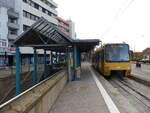 SSB 1001 als Linie 10 zum Marienplatz, am 02.11.2021 in Stuttgart-Degerloch.