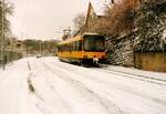 SSB Stuttgart ZB Winter 1986 unterhalb Haigst