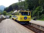 Triebwagen  Prinzregent Luitpold  fhrt nach Wendelstein ab.