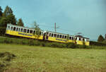 Zug der Wendelsteinbahn im Sommer 1984, Zahnradlok Nr.2 