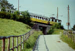 Der lange Weg der Wendelsteinbahn kann auch ein langer Weg bergab sein. Sommer 1984
