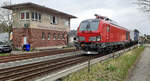 Lokomotive 248 999-5 am 06.04.2022 am Bahnhof in Rheindahlen.