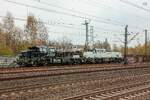 Vossloh 1120 001-5 Modula & 1020 002-4 D-VL Modula in Hamburg Harburg, April 2026.