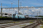 Stadler Euro 9000 Lok 90 80 2019 319-3 durchf�hrt am 05.06.2026 den Bahnhof Kaiseraugst.
