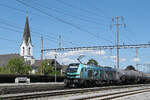 Euro 9000 Stadler Lok 90 80 2019 326-8 durchf�hrt am 10.07.2026 den Bahnhof Kaiseraugst.