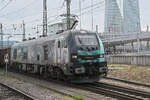 Stadler Euro 9000 Lok 90 80 2019 326-8 durchf�hrt am 07.09.2026 den badischen Bahnhof.