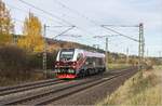2159 451-4 ist am 05.11.2025 auf dem Weg nach Neuhof/Fulda gesehen bei Kerzell.
