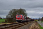 249 043 fährt mit dem Kohlezug nach Gustorf RWE zwischen Kapellen und Grevenbroich in Richtung Grevenbroich.

Kapellen  19.12.2025