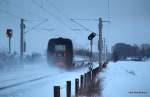 Nachschuss auf den Ersatz ICE, der am 12.01.10 vom MF 5290 der DSB gefahren wurde.