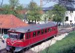 Lyngby-Nærum-Jernbane (LNJ) Ym 17 Brede Station am 7.