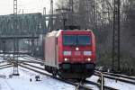 185 333-9 durchfährt Recklinghausen-Süd 29.12.2014