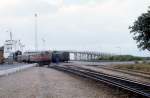 DSB: Der Zug  Neptun  (Kopenhagen - Gedser / Warnemünde - Berlin) fährt am 15.