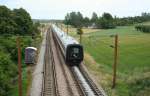 DSB IC3 5038  Christen Kold  am 29.6.2008 bei Ejby/Fyn.