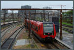 SA 8129 fährt als Linie B in Koebenhavn H ein.